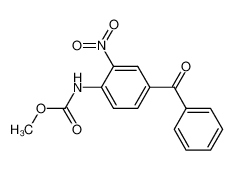 136023-33-1 spectrum, Methyl N-(4-benzoyl-2-nitrophenyl)carbamate