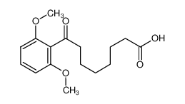 8-(2,6-DIMETHOXYPHENYL)-8-OXOOCTANOIC ACID 898792-53-5