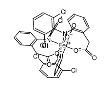 871977-73-0 structure, C42H27Cl6FeN3O6