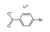 72708-54-4 structure, C6H4BrLiO2S