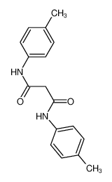 N,N'-bis(4-methylphenyl)propanediamide 5469-94-3