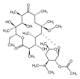 143353-81-5 spectrum, 3-Ode-[(2,6-dideoxy-3-methyl-3-O-methyl-α-L-ribohexopyranosyl)oxy]-6-O-methylerythromycin 2￠-acetate