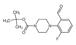 tert-Butyl 4-(2-fluoro-6-formylphenyl)piperazine-1-carboxylate 851753-43-0