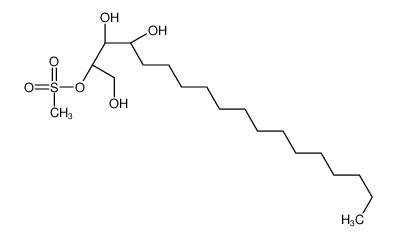 160280-65-9 structure, C19H40O6S