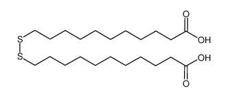 11-(10-carboxydecyldisulfanyl)undecanoic acid 23483-56-9