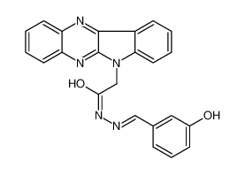 116989-86-7 structure, C23H17N5O2