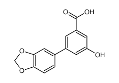 3-(1,3-Benzodioxol-5-yl)-5-hydroxybenzoic acid 1258628-34-0