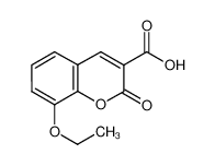 8-ethoxy-2-oxochromene-3-carboxylic acid 81017-24-5