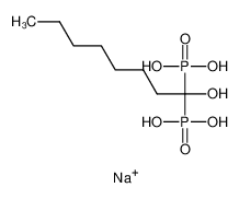 1-hydroxy-octane-1,1-bisphosphonate 53019-19-5