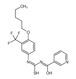 870142-71-5 structure, C19H20F3N3O2S