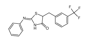 301687-70-7 structure, C17H13F3N2OS