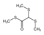 101010-60-0 S-methyl 2,2-bis(methylsulfanyl)ethanethioate