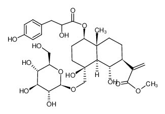 132282-50-9 structure, C31H44O14