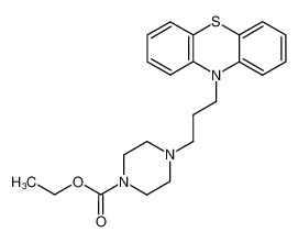 95128-72-6 spectrum, 4-(3-phenothiazin-10-yl-propyl)-piperazine-1-carboxylic acid ethyl ester