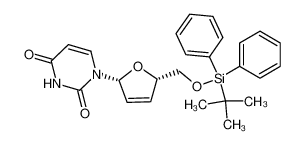 132364-17-1 spectrum, 1-[5-O-(tert-butyldiphenylsilyl)-2,3-dideoxy-β-D-glycero-pento-2-enofuranosyl]uracil