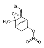 86832-32-8 (1S,2R,4S,Z)-6-(bromomethylene)-5,5-dimethylbicyclo[2.2.1]heptan-2-yl nitrate