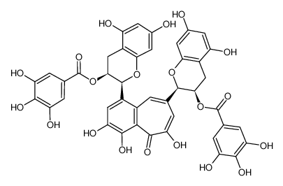 33377-72-9 structure, C43H32O20