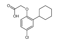 2-(4-chloro-2-cyclohexylphenoxy)acetic acid