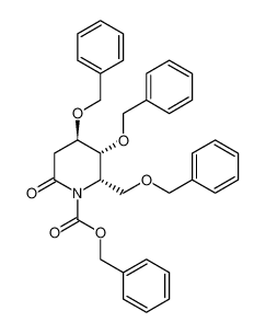 1454313-36-0 spectrum, benzyl (4R,5R,6S)-3,4-bis(benzyloxy)-2-(benzyloxymethyl)-6-oxopiperidine-1-carboxylate