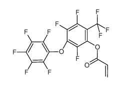 217824-96-9 5-Pentafluorophenoxy-3,4,6-trifluoro-2-trifluoromethylphenyl acrylate