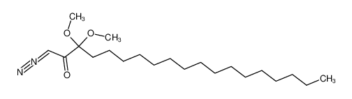 77022-36-7 1-diazo-3,3-dimethoxy-2-nonadecanone