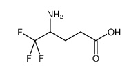 4-Amino-5,5,5-trifluoropentanoic acid 70961-08-9