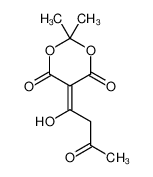 84257-12-5 spectrum, 5-(1-hydroxy-3-oxobutylidene)-2,2-dimethyl-1,3-dioxane-4,6-dione