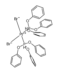 41871-81-2 structure, C36H32Br2O6P2Pt