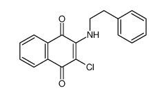 2-chloro-3-(2-phenylethylamino)naphthalene-1,4-dione 6307-22-8