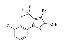 1187386-13-5 structure, C10H6BrClF3N3