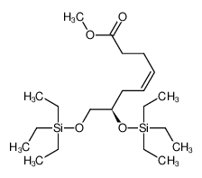 1391043-08-5 spectrum, (R,Z)-methyl 7,8-bis((triethylsilyl)oxy)oct-4-enoate