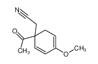 (1)-Acetyl(4-methoxyphenyl)acetonitrile 63895-78-3