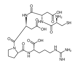 100202-16-2 structure, C22H36N8O10S