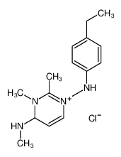 N-乙基-1,6-二氢-1,2-二甲基-6-(甲基亚氨基)-N-苯基-4-嘧啶胺