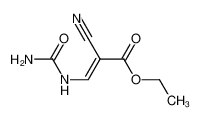 61679-83-2 spectrum, ethyl (E)-3-(carbamoylamino)-2-cyanoprop-2-enoate