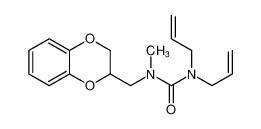 1,1-二烯丙基-3-[(1,4-苯并二恶烷-2-基)甲基]-3-甲基脲