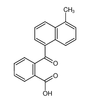 635755-25-8 spectrum, 2-(5-methyl-[1]naphthoyl)-benzoic acid