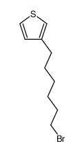 125878-91-3 spectrum, ω-bromohexylthiophene