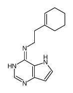 N-(2-(1-环己烯-1-基)乙基)-5H-吡咯并(3,2-d)嘧啶-4-胺