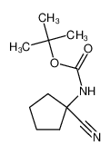 tert-butyl N-(1-cyanocyclopentyl)carbamate 912770-99-1