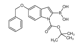 5-苄氧基-1-BOC-吲哚-2-硼酸