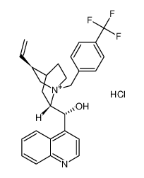 104761-88-8 structure, C27H29ClF3N2O+