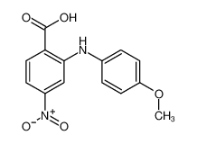 2-(4-甲氧基-苯基氨基)-4-硝基苯甲酸