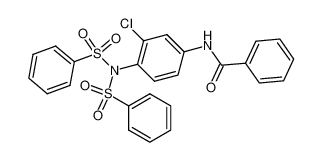 500699-58-1 structure, C25H19ClN2O5S2