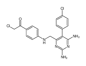 15422-30-7 structure, C19H17Cl2N5O