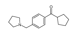 cyclopentyl-[4-(pyrrolidin-1-ylmethyl)phenyl]methanone 898777-01-0