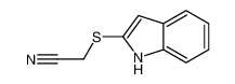 61021-91-8 2-(1H-indol-2-ylsulfanyl)acetonitrile