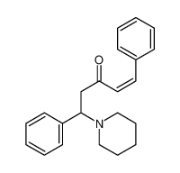 1,5-diphenyl-5-piperidin-1-ylpent-1-en-3-one
