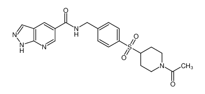 1453174-45-2 structure, C21H23N5O4S