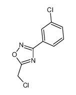 5-(CHLOROMETHYL)-3-(3-CHLOROPHENYL)-1,2,4-OXADIAZOLE 51802-78-9